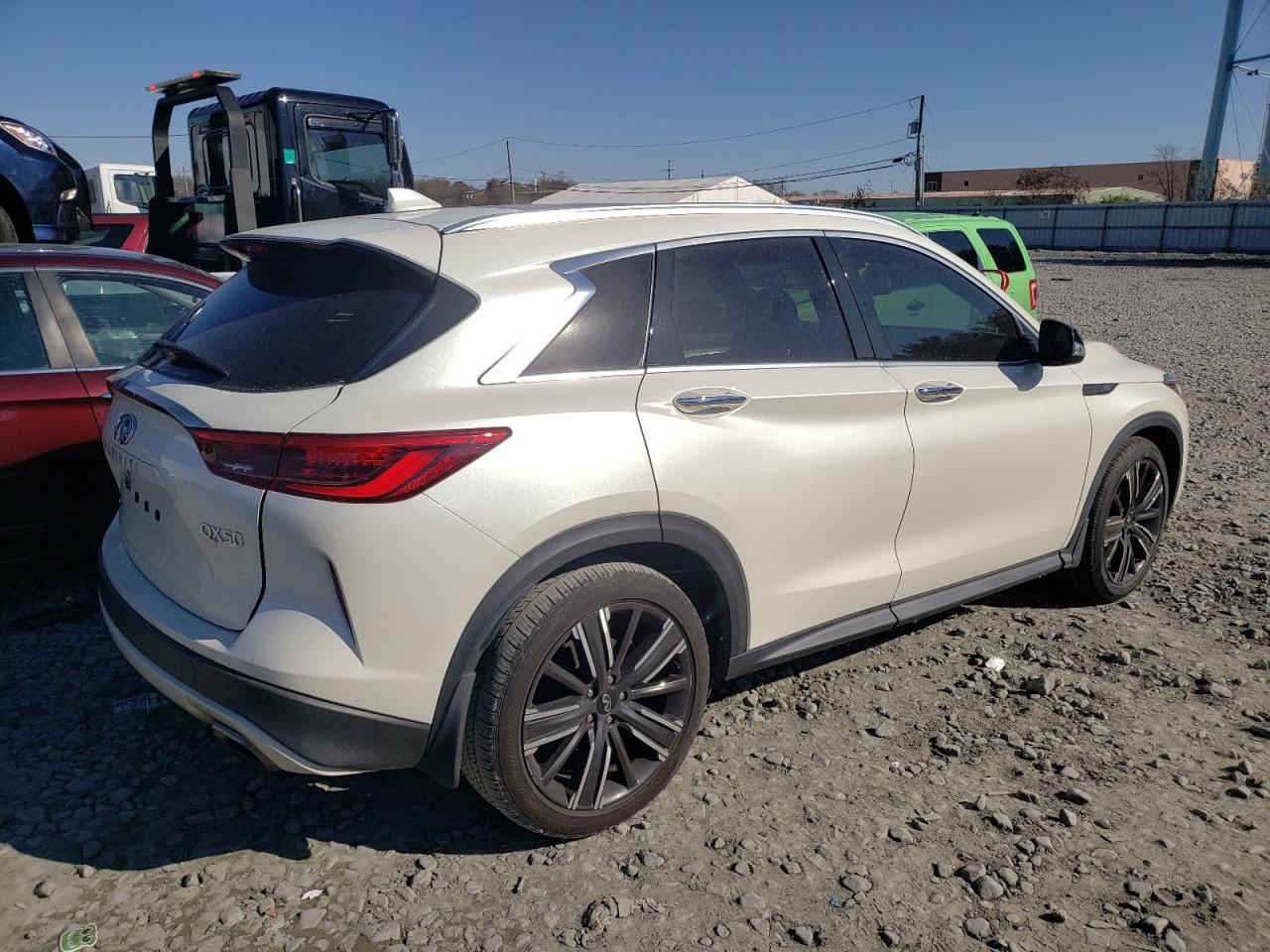 Image 3 of 2021 INFINITI QX50 LUXE 2021 with VIN 3PCAJ5BB3MF114482