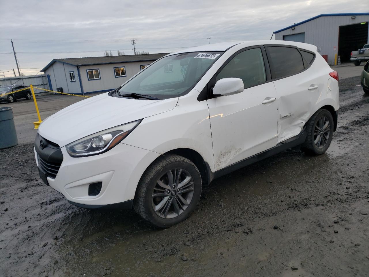 Image 1 of 2015 HYUNDAI TUCSON GLS 2015 with VIN KM8JTCAF2FU091737