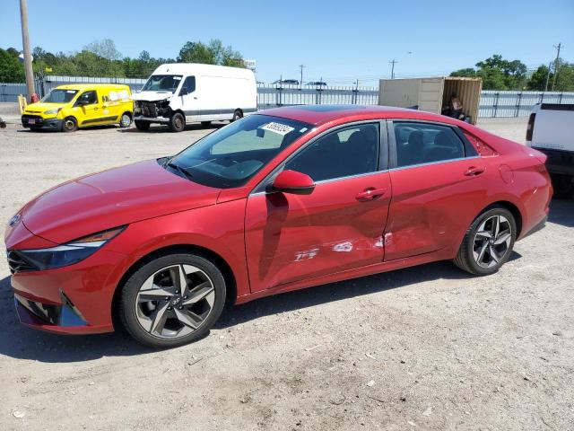 Image 1 of 2022 HYUNDAI ELANTRA SEL 2022 with VIN KMHLN4AG2NU338030
