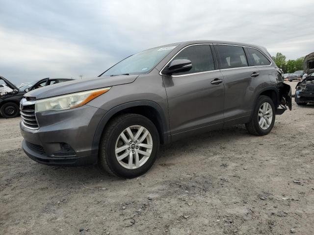 Image 1 of 2016 TOYOTA HIGHLANDER LE 2016 with VIN 5TDZARFH6GS023179