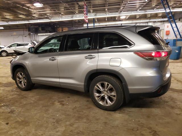 Изображение 2 2015 TOYOTA HIGHLANDER XLE 2015 с VIN 5TDJKRFH5FS215508