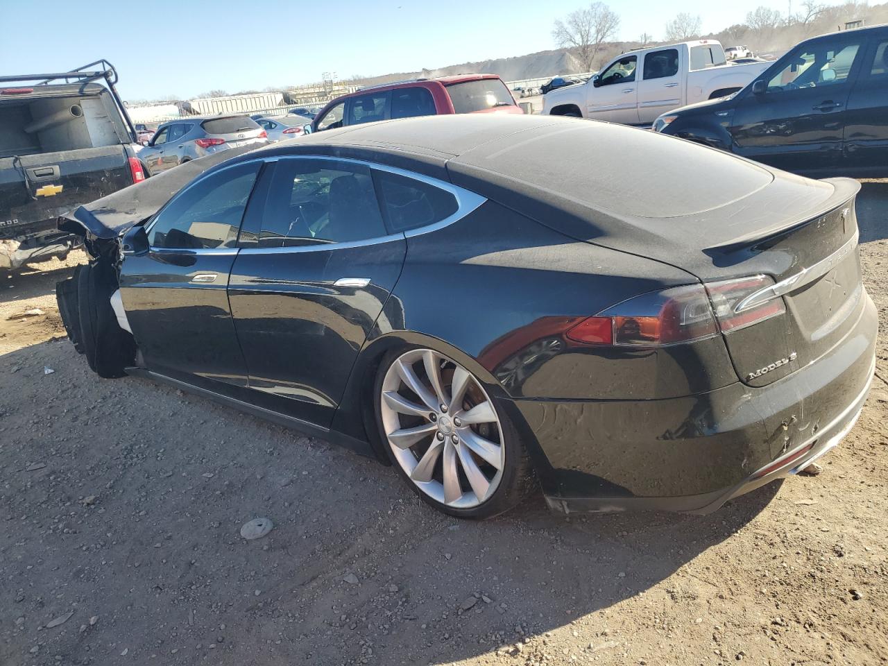 Изображение 2 2012 TESLA MODEL S  2012 с VIN 5YJSA1DPXCFP02898