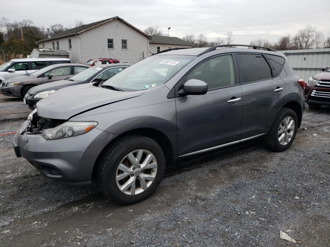 Image 1 of 2014 NISSAN MURANO S 2014 with VIN JN8AZ1MW0EW524420