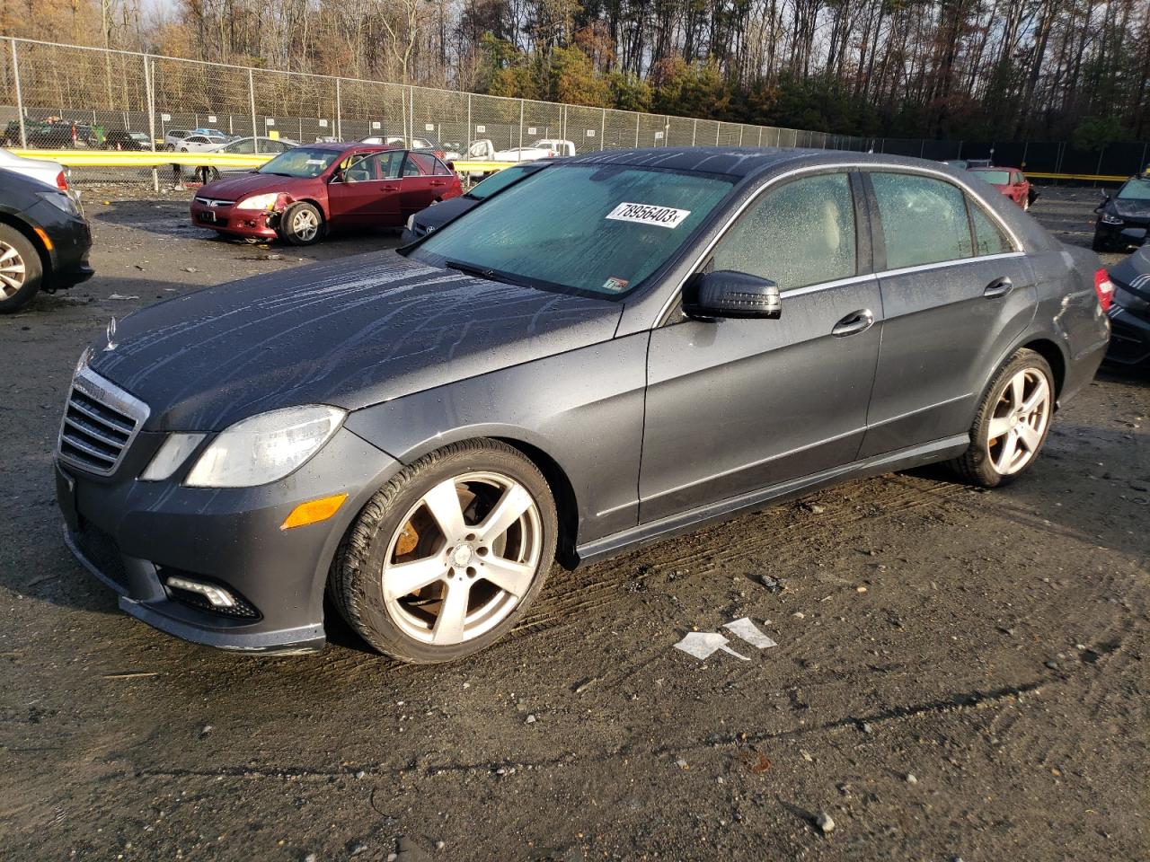 Image 1 of 2011 MERCEDES-BENZ E 350 4MATIC 2011 with VIN WDDHF8HB6BA363041
