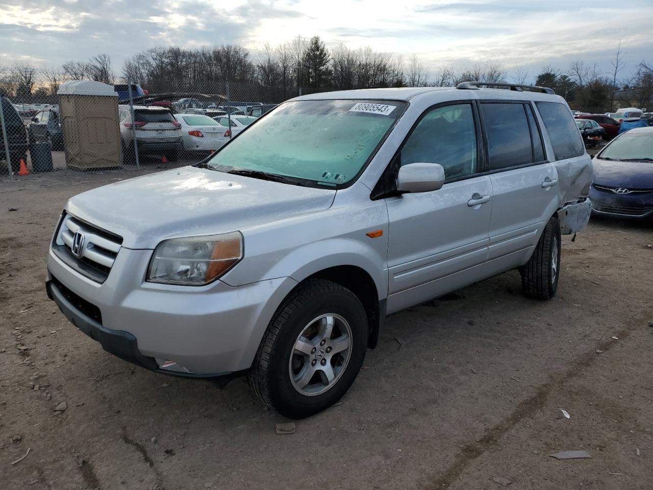 Изображение 2007 HONDA PILOT EXL 2007