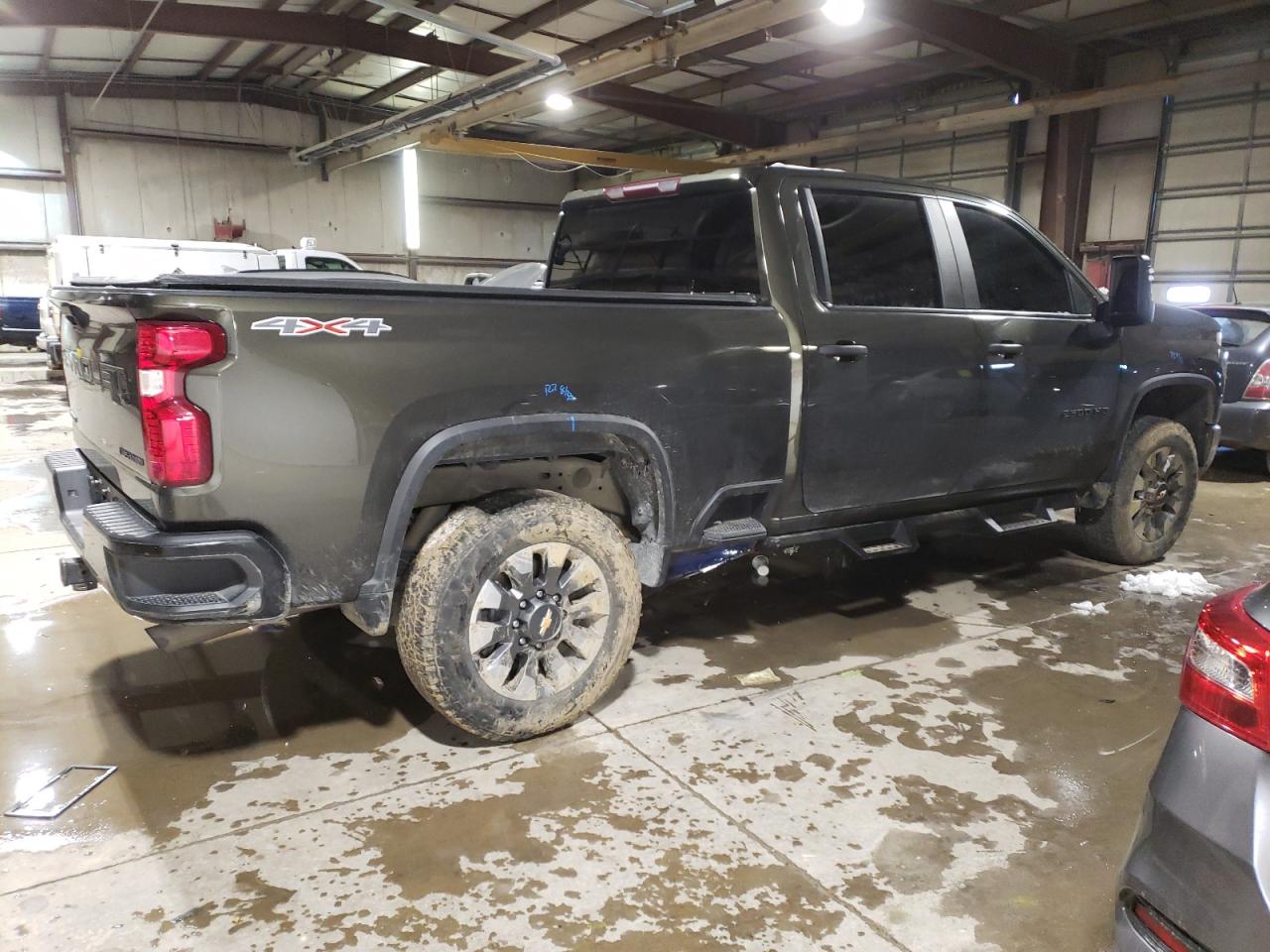 Image 3 of 2022 CHEVROLET SILVERADO K2500 CUSTOM 2022 with VIN 1GC4YME77NF106196