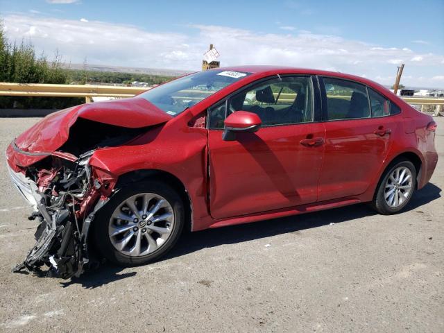 Image 1 of 2021 TOYOTA COROLLA LE 2021 with VIN JTDVPMAE4MJ155718
