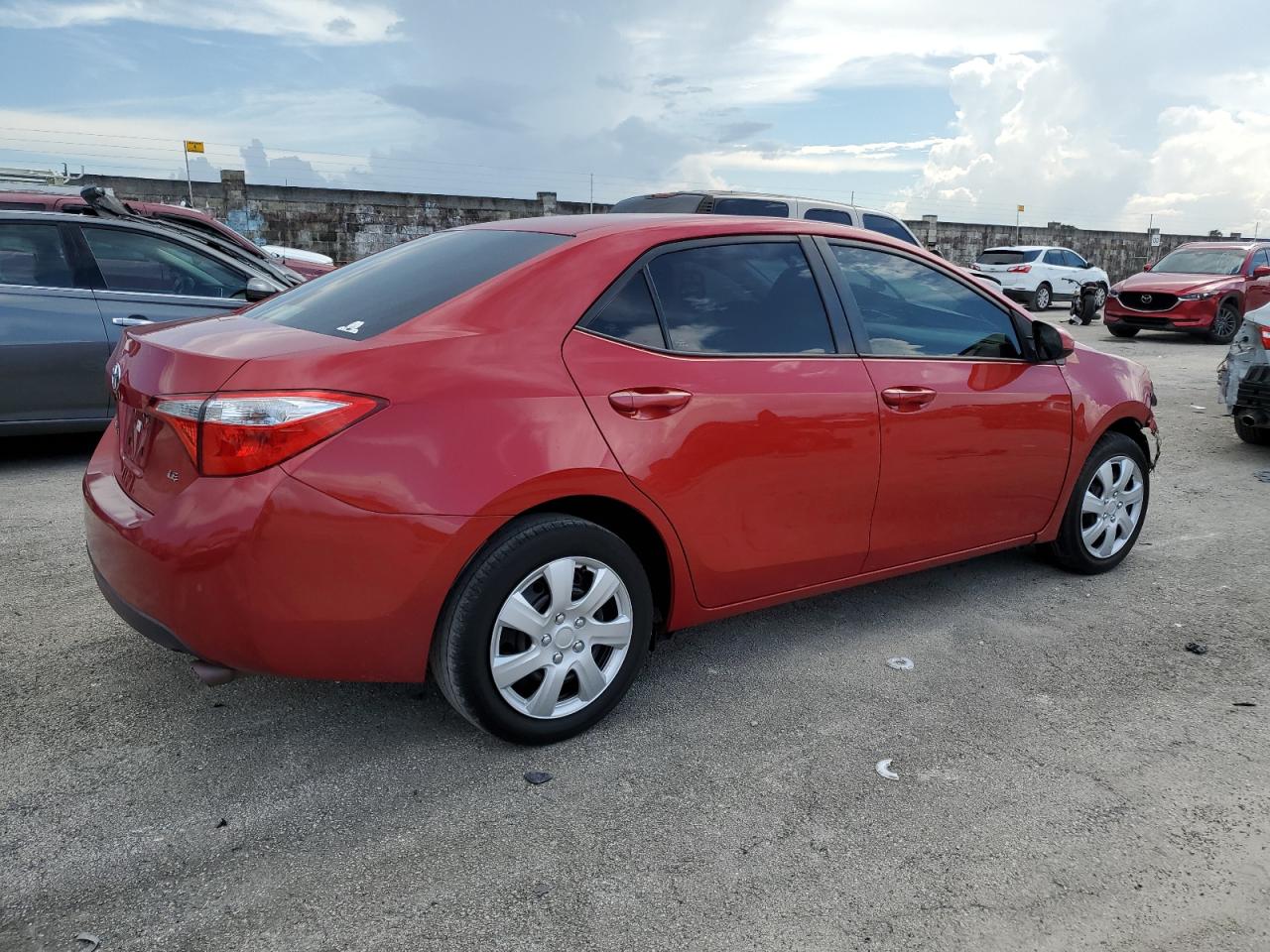 Image 3 of 2016 TOYOTA COROLLA L 2016 with VIN 2T1BURHE6GC671920