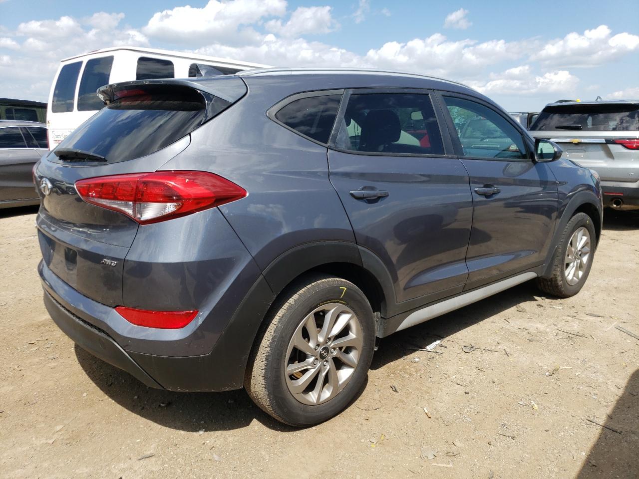 Изображение 3 2018 HYUNDAI TUCSON SEL 2018 с VIN KM8J3CA49JU807539