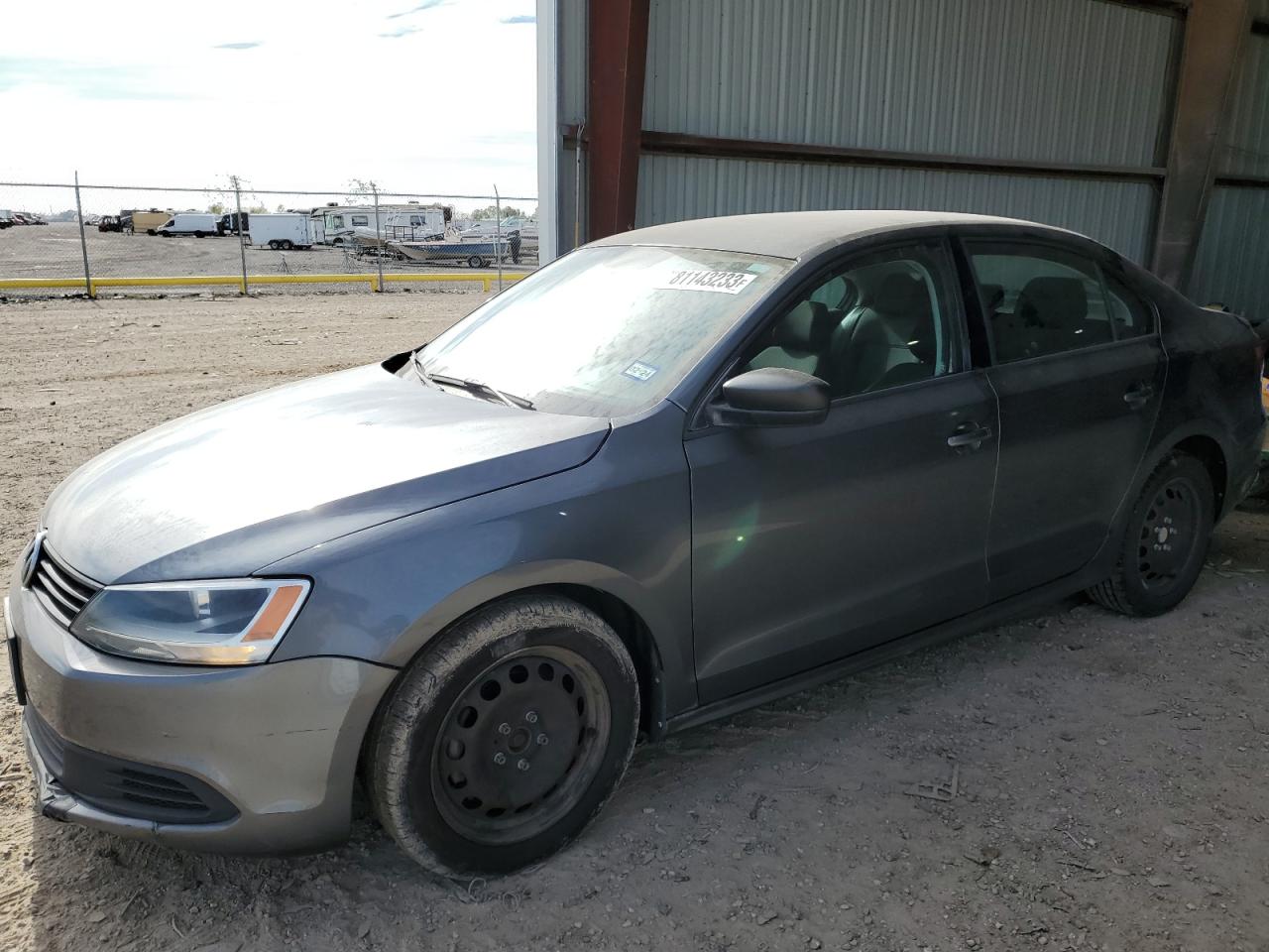 Image 1 of 2011 VOLKSWAGEN JETTA BASE 2011 with VIN 3VW2K7AJ9BM054526