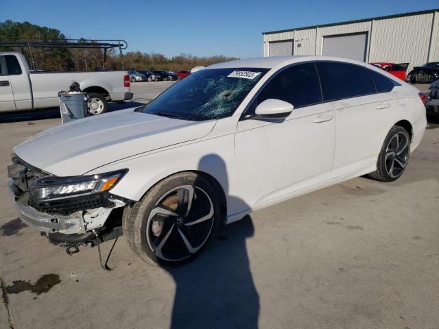 Image 1 of 2018 HONDA ACCORD SPORT 2018 with VIN 1HGCV1F33JA032377
