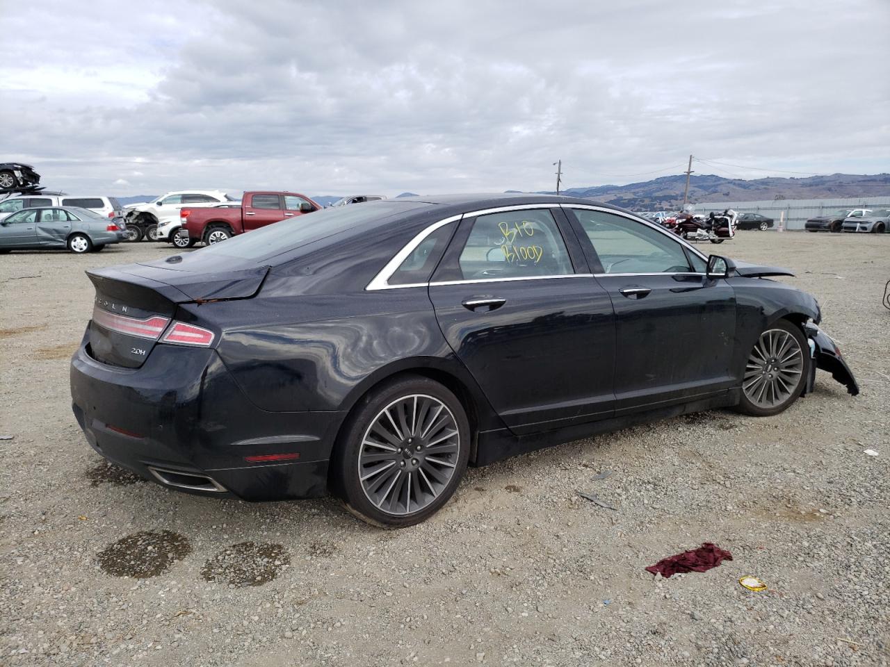 Изображение 3 2016 LINCOLN MKZ HYBRID 2016 с VIN 3LN6L2LUXGR620713