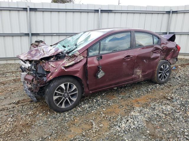 Image 1 of 2012 HONDA CIVIC LX 2012 with VIN 2HGFB2F5XCH569877