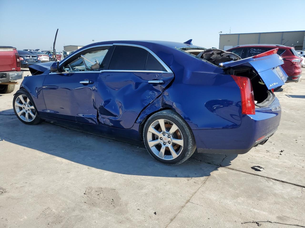 Image 2 of 2014 CADILLAC ATS  2014 with VIN 1G6AG5RX9E0105711
