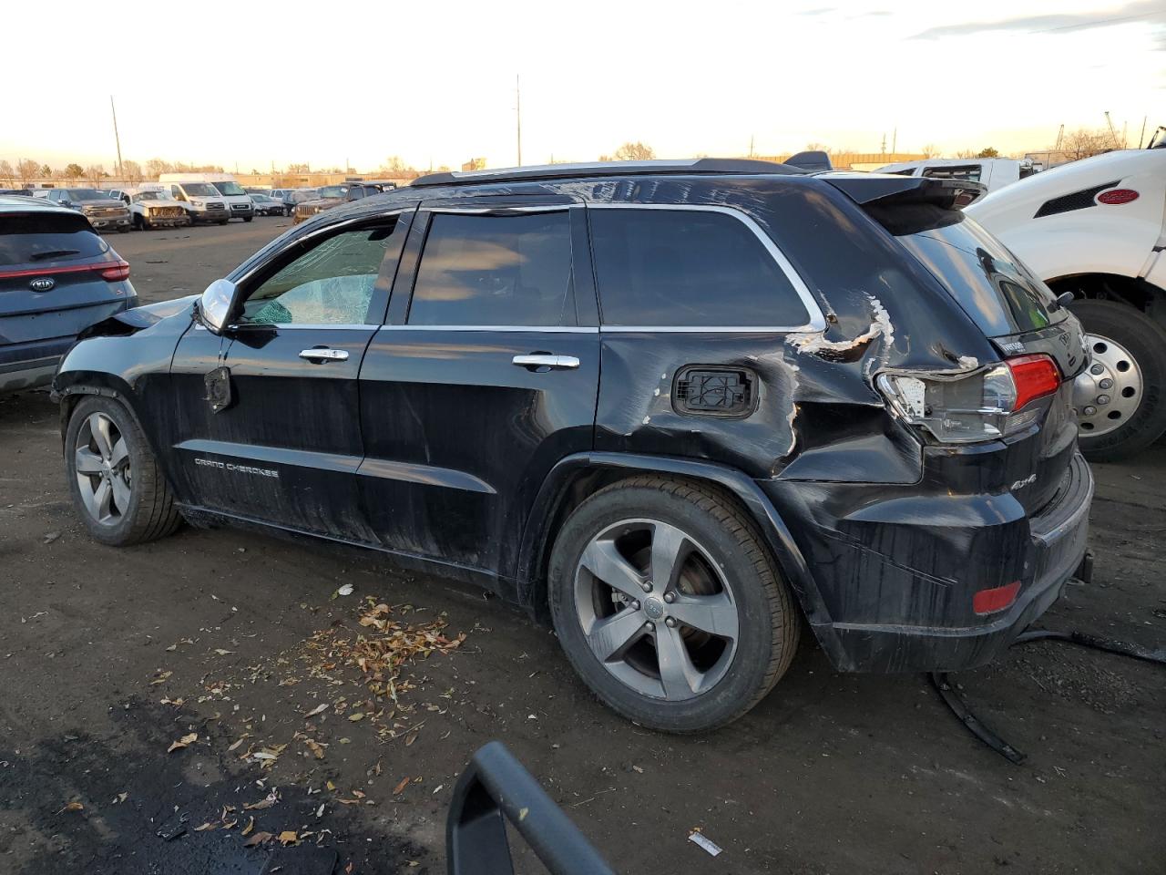 Image 2 of 2014 JEEP GRAND CHEROKEE OVERLAND 2014 with VIN 1C4RJFCG8EC196730