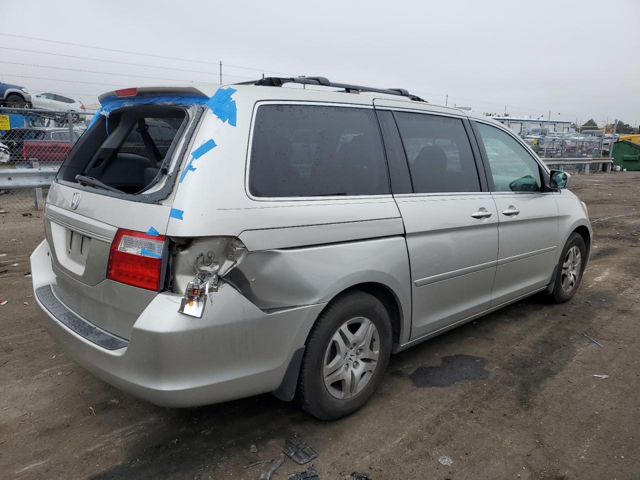 Image 3 of 2007 HONDA ODYSSEY EXL 2007 with VIN 5FNRL38757B137335