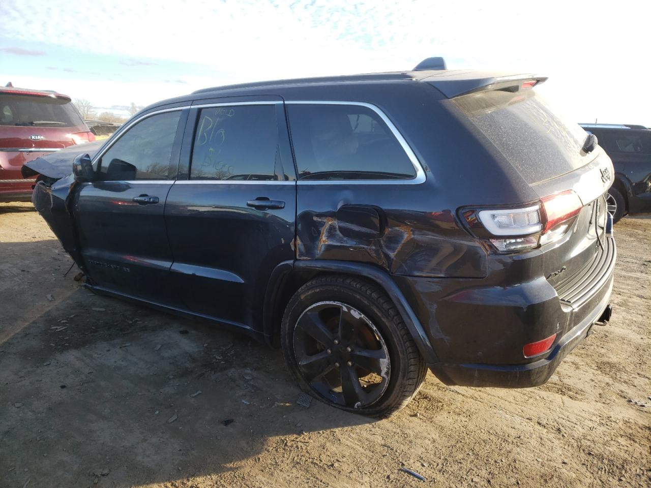 Image 2 of 2015 JEEP GRAND CHEROKEE LAREDO 2015 with VIN 1C4RJFAG8FC135480