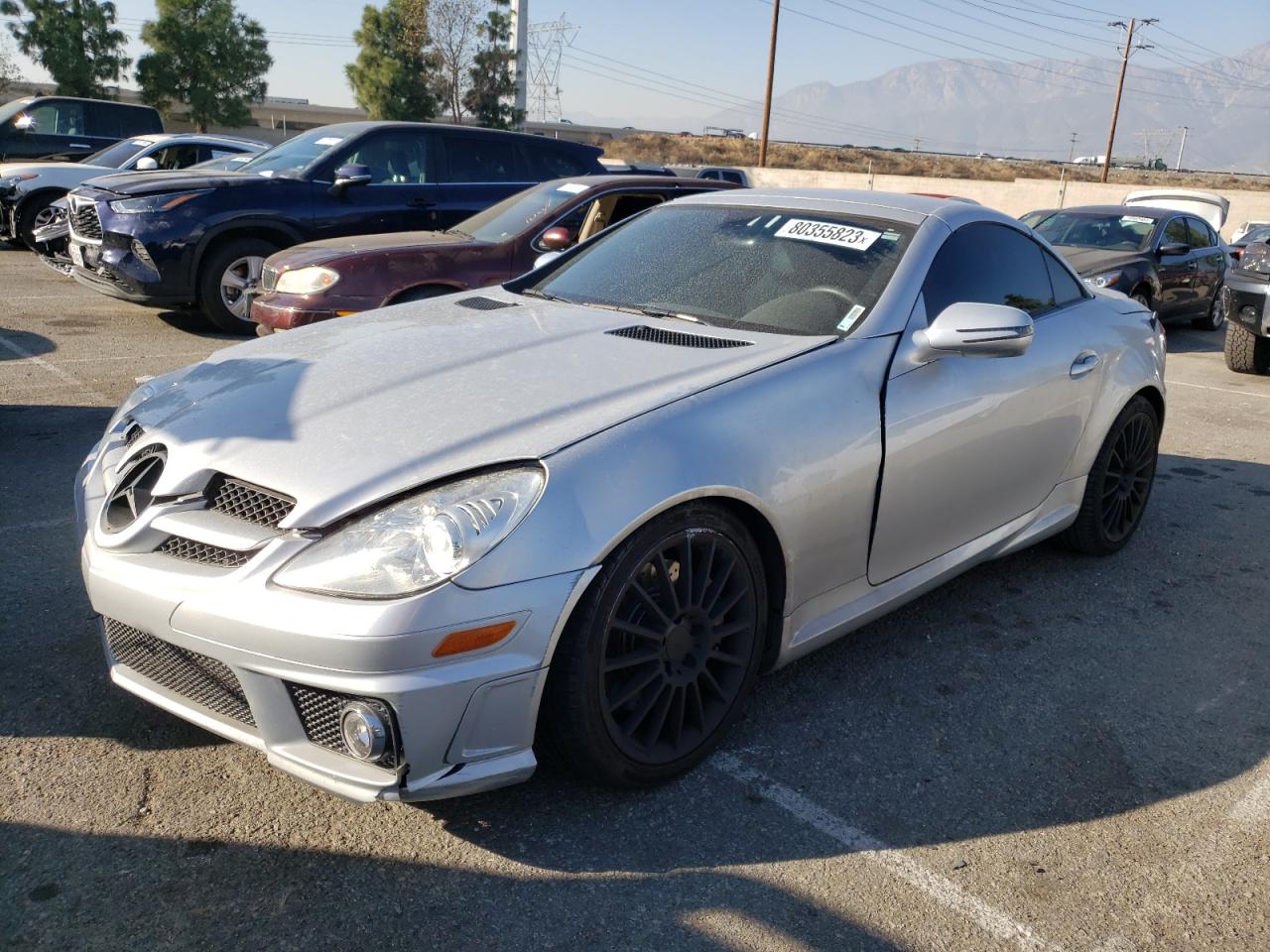 Image 1 of 2010 MERCEDES-BENZ SLK 350 2010 with VIN WDBWK5JA4AF232459