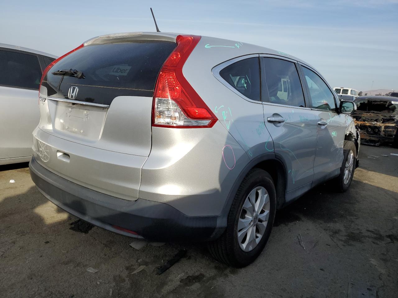 Изображение 3 2014 HONDA CR-V EX 2014 с VIN 2HKRM3H59EH555391