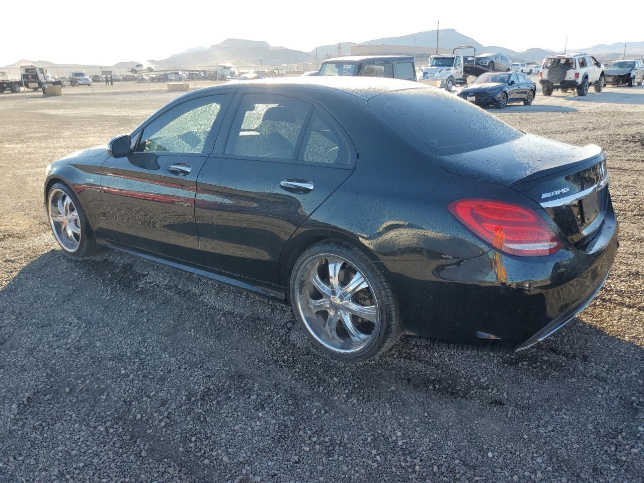 Image 2 of 2017 MERCEDES-BENZ C 43 4MATIC AMG 2017 with VIN 55SWF6EB5HU196020