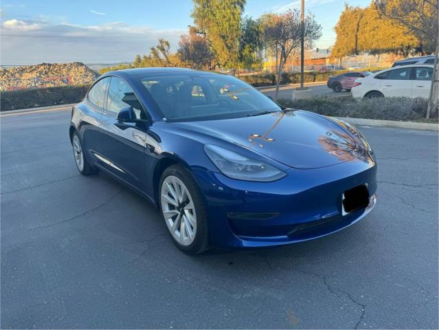 Изображение 1 2022 TESLA MODEL 3 2022 с VIN 5YJ3E1EA9NF369552