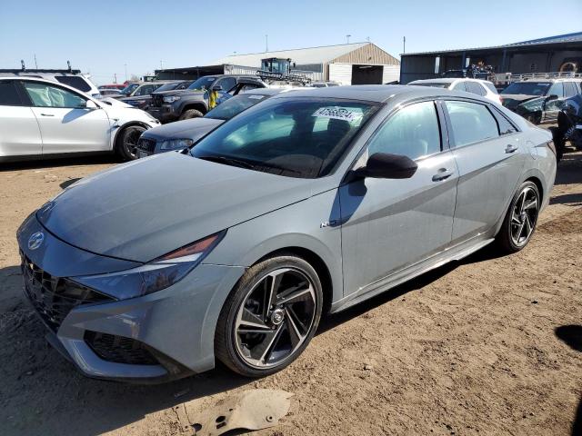 Image 1 of 2022 HYUNDAI ELANTRA N LINE 2022 with VIN KMHLR4AF0NU345988