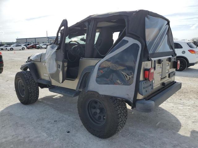 Image 2 of 2004 JEEP WRANGLER X 2004 with VIN 1J4FA39SX4P782649