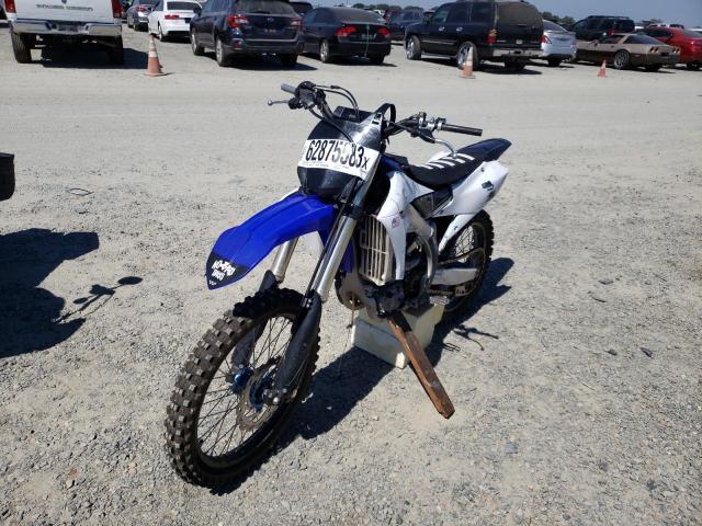 Image 2 of 2021 YAMAHA YZ450 F 2021 with VIN JYACJ26C8MA007507
