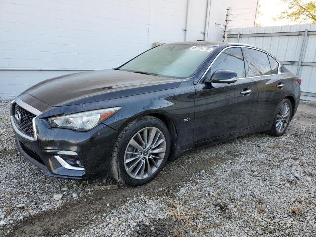 Image 1 of 2018 INFINITI Q50 LUXE 2018 with VIN JN1EV7AP8JM354499