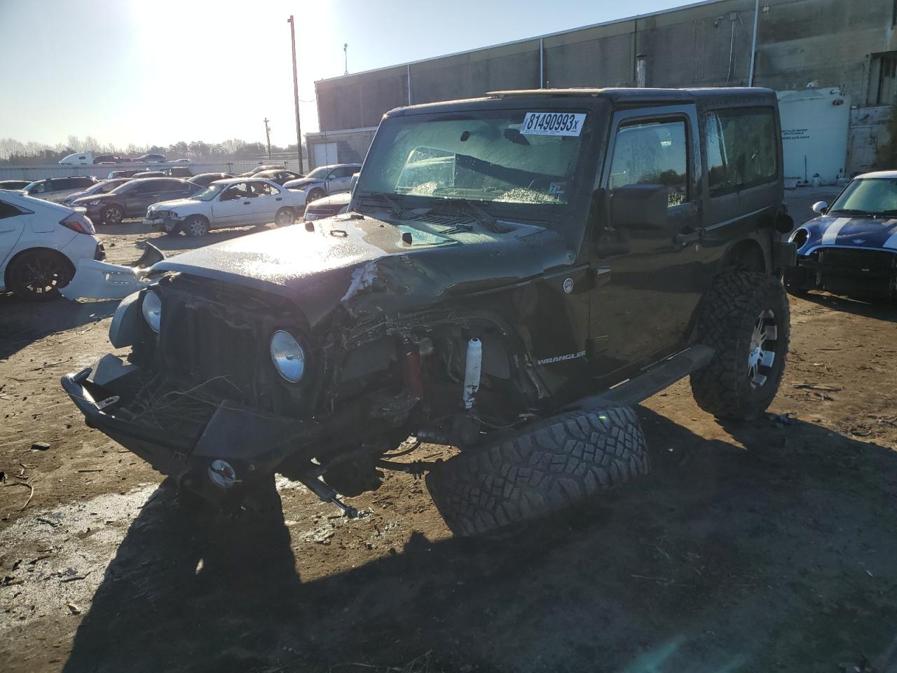 Image 1 of 2011 JEEP WRANGLER SPORT 2011 with VIN 1J4AA2D17BL514262