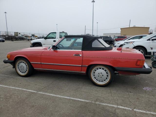 Image 2 of 1987 MERCEDES-BENZ 560 SL 1987 with VIN WDBBA48D6HA058865
