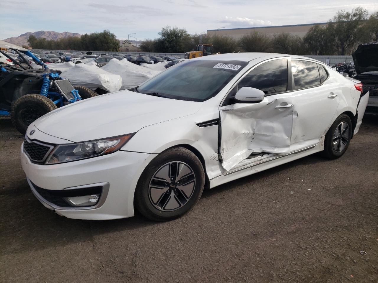 Image 1 of 2012 KIA OPTIMA HYBRID 2012 with VIN KNAGM4ADXC5030199