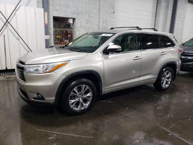 Obraz 1 z 2015 TOYOTA HIGHLANDER LE 2015 z VIN 5TDBKRFHXFS211877