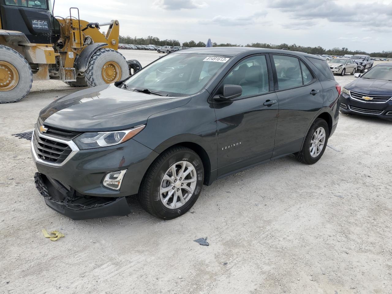 Image 1 of 2019 CHEVROLET EQUINOX LS 2019 with VIN 3GNAXHEV1KS603061