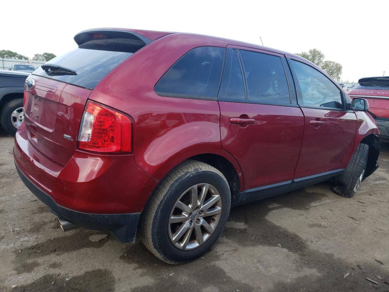 Image 3 of 2013 FORD EDGE SEL 2013 with VIN 2FMDK3JCXDBB29644