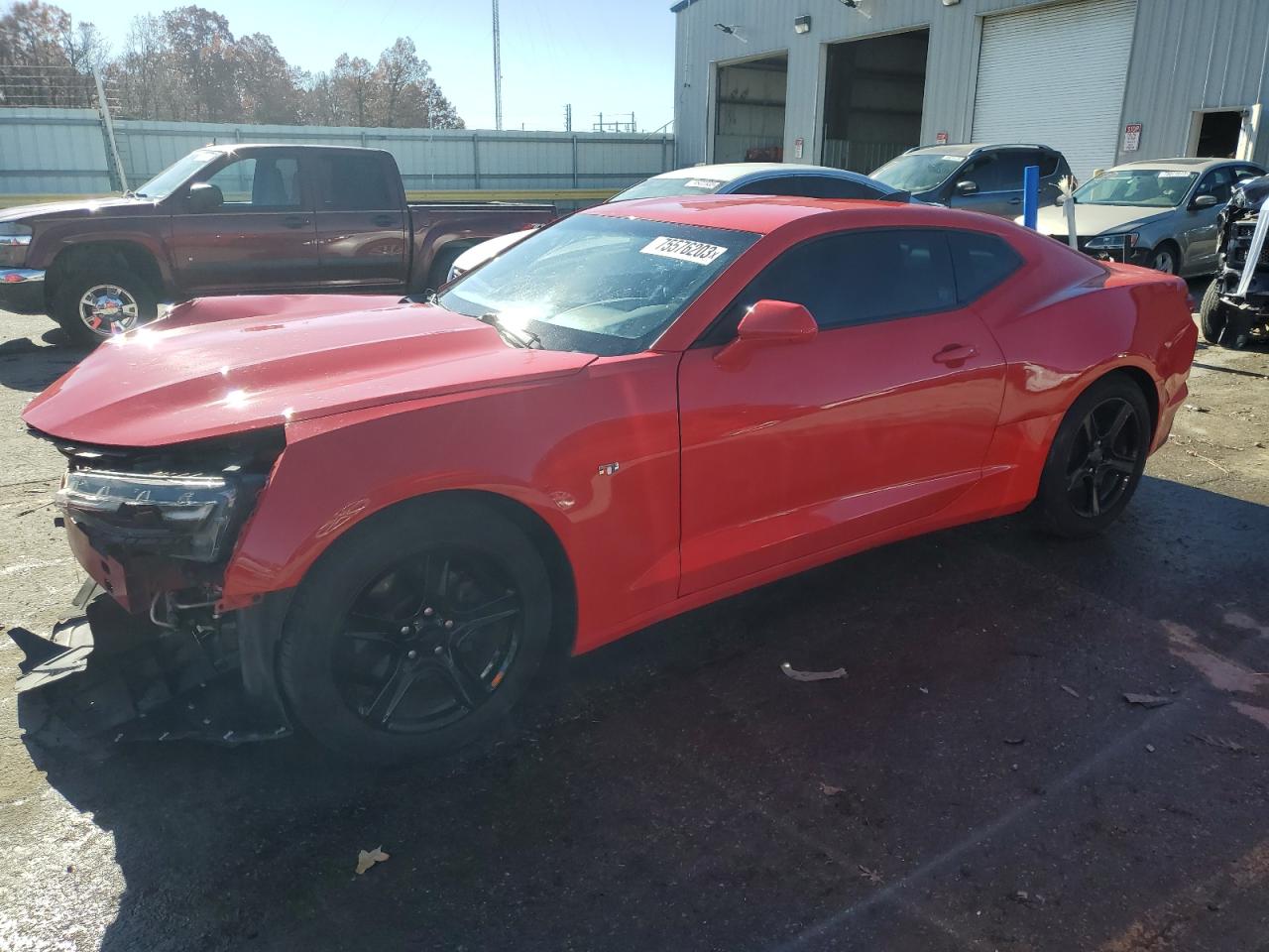 Image 1 of 2020 CHEVROLET CAMARO LS 2020 with VIN 1G1FB1RX5L0143792