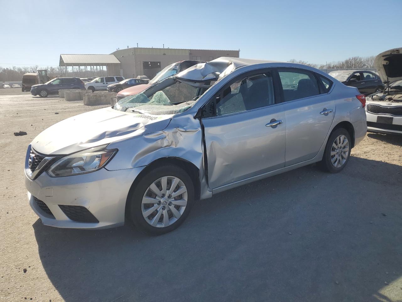 Image 1 of 2017 NISSAN SENTRA S 2017 with VIN 3N1AB7AP3HY340704