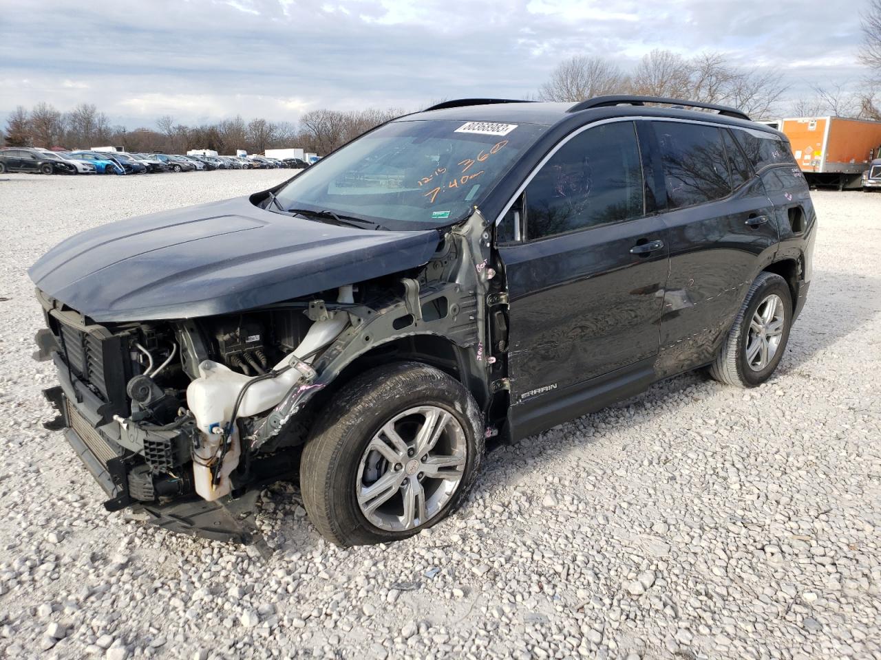 Image 1 of 2018 GMC TERRAIN SLE 2018 with VIN 3GKALMEV6JL387301