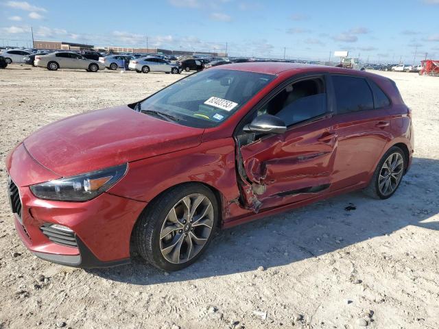 Image 1 of 2019 HYUNDAI ELANTRA GT N LINE 2019 with VIN KMHH55LC7KU109991