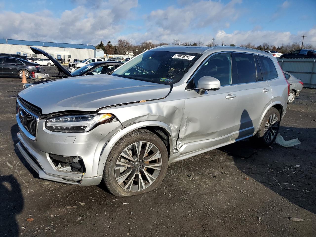 Image 1 of 2022 VOLVO XC90 T6 MOMENTUM 2022 with VIN YV4A221K8N1866327