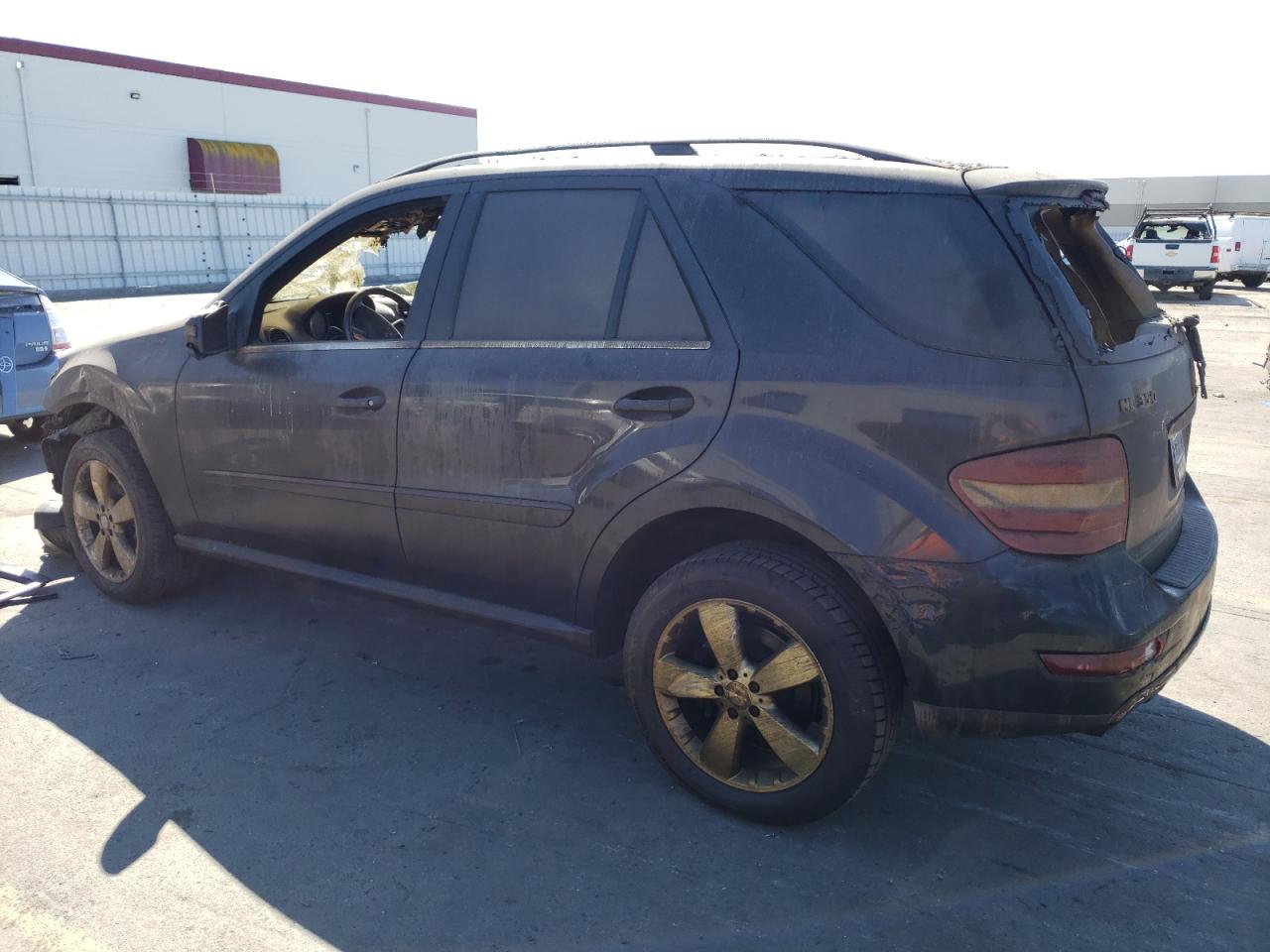 Image 2 of 2011 MERCEDES-BENZ ML 350 4MATIC 2011 with VIN 4JGBB8GB1BA681867