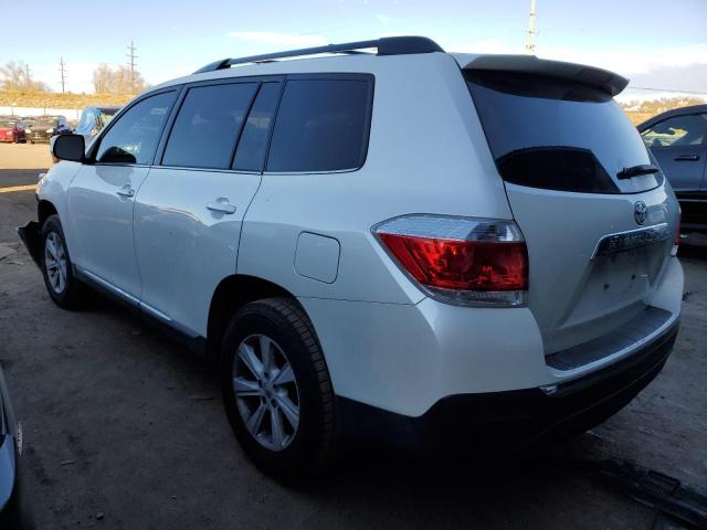 Image 2 of 2013 TOYOTA HIGHLANDER BASE 2013 with VIN 5TDZA3EH3DS046171