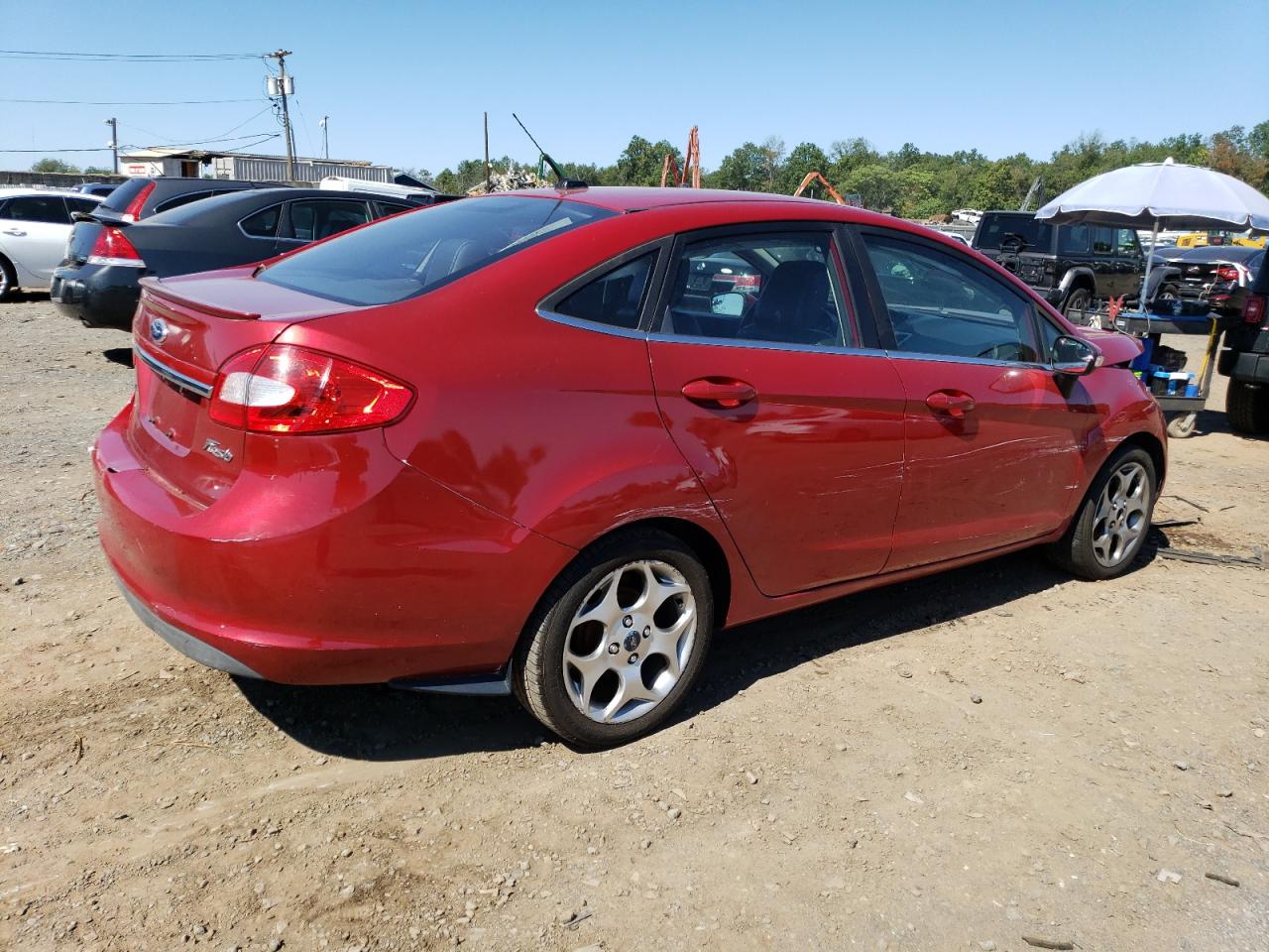 Image 3 of Ford Fiesta Sel 2011 with VIN 3FADP4CJ7BM122322