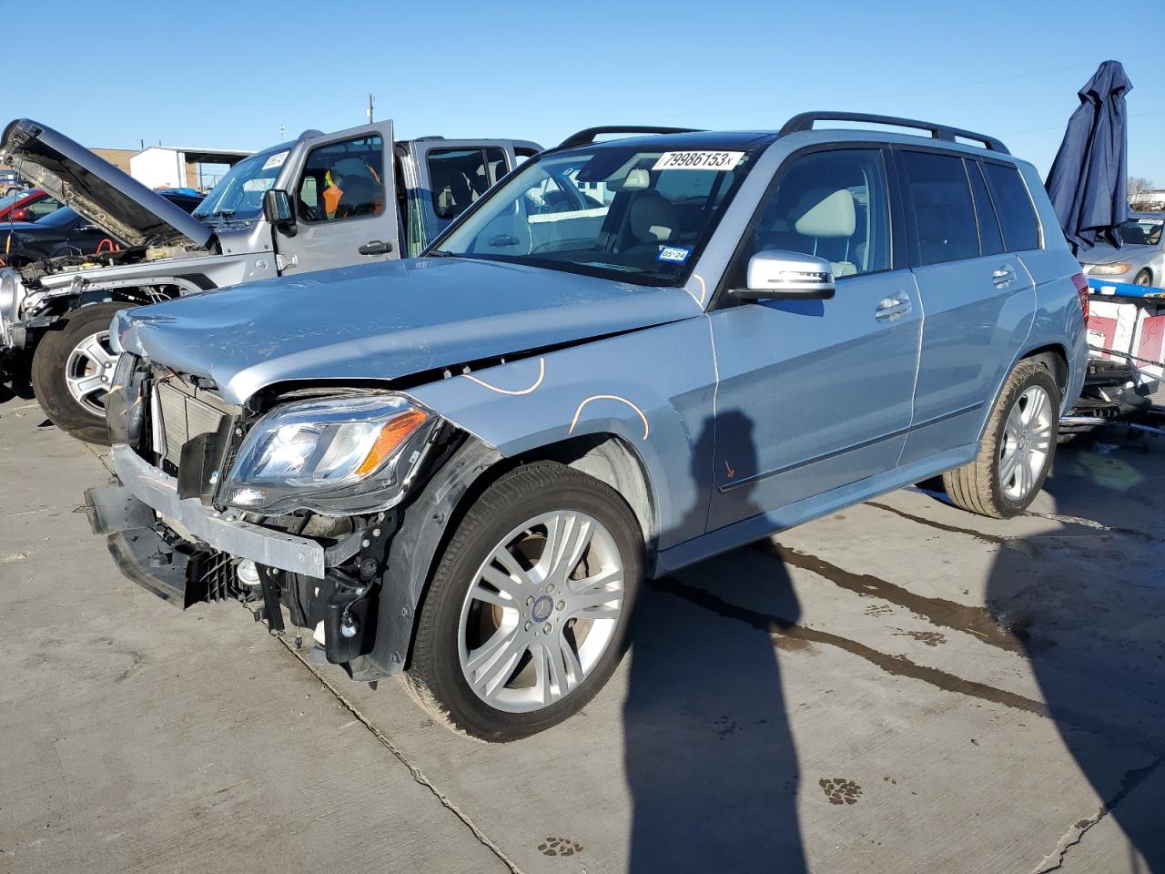 Image 1 of 2015 MERCEDES-BENZ GLK 350 2015 with VIN WDCGG5HB7FG357456