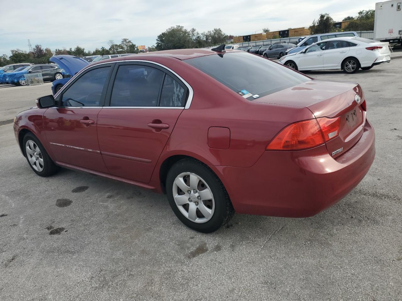 Image 2 of 2010 KIA OPTIMA LX 2010 with VIN KNAGG4A88A5370023