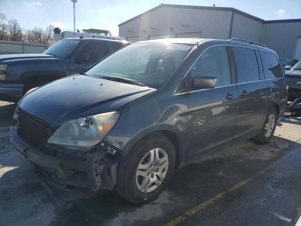 Image 1 of 2005 HONDA ODYSSEY EXL 2005 with VIN 5FNRL38725B092514