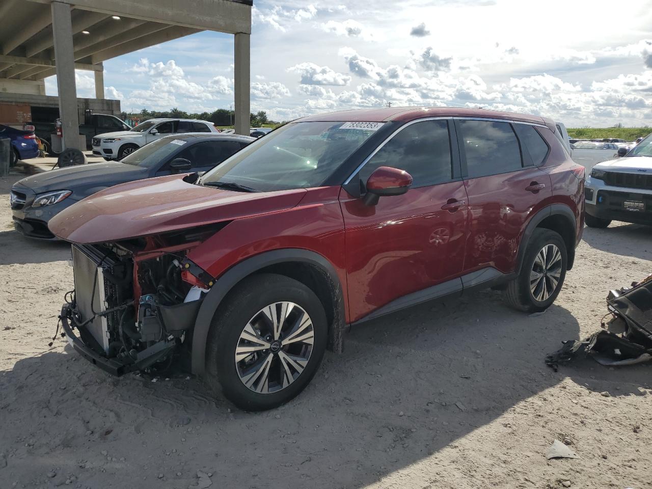 Obraz 1 z 2022 NISSAN ROGUE SV 2022 z VIN 5N1BT3BA4NC724587