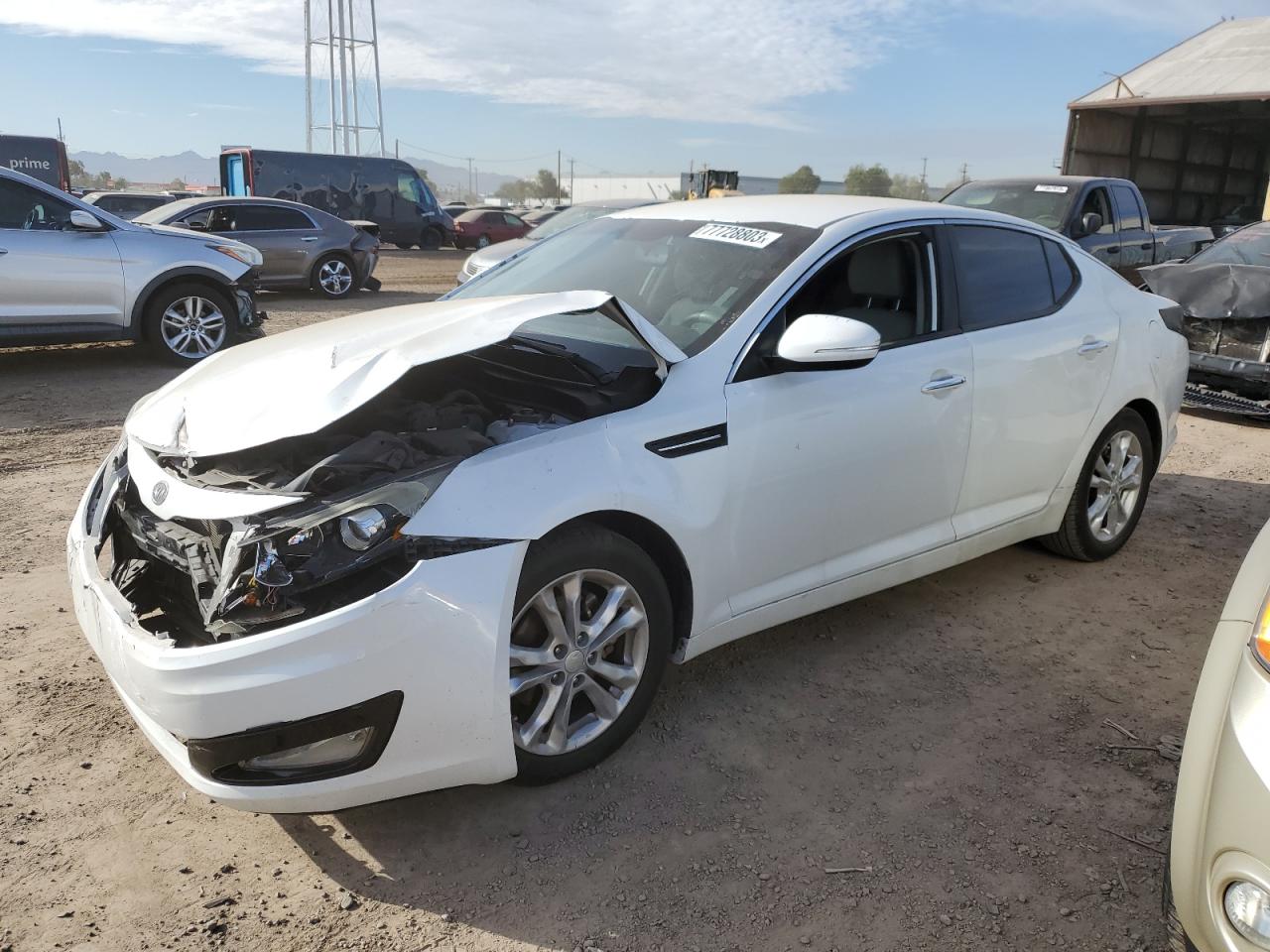 Image 1 of 2012 KIA OPTIMA EX 2012 with VIN 5XXGN4A73CG052079