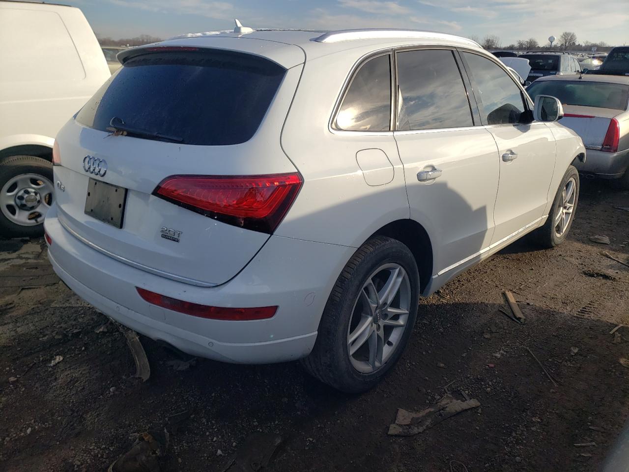 Image 3 of 2017 AUDI Q5 PREMIUM PLUS 2017 with VIN WA1L2AFP2HA047614