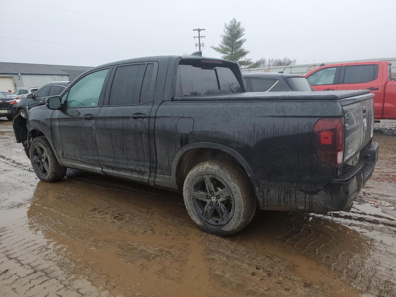 Image 2 of 2021 HONDA RIDGELINE BLACK EDITION 2021 with VIN 5FPYK3F82MB018476
